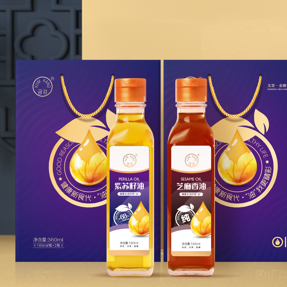 紫苏籽油+芝麻香油(图2)